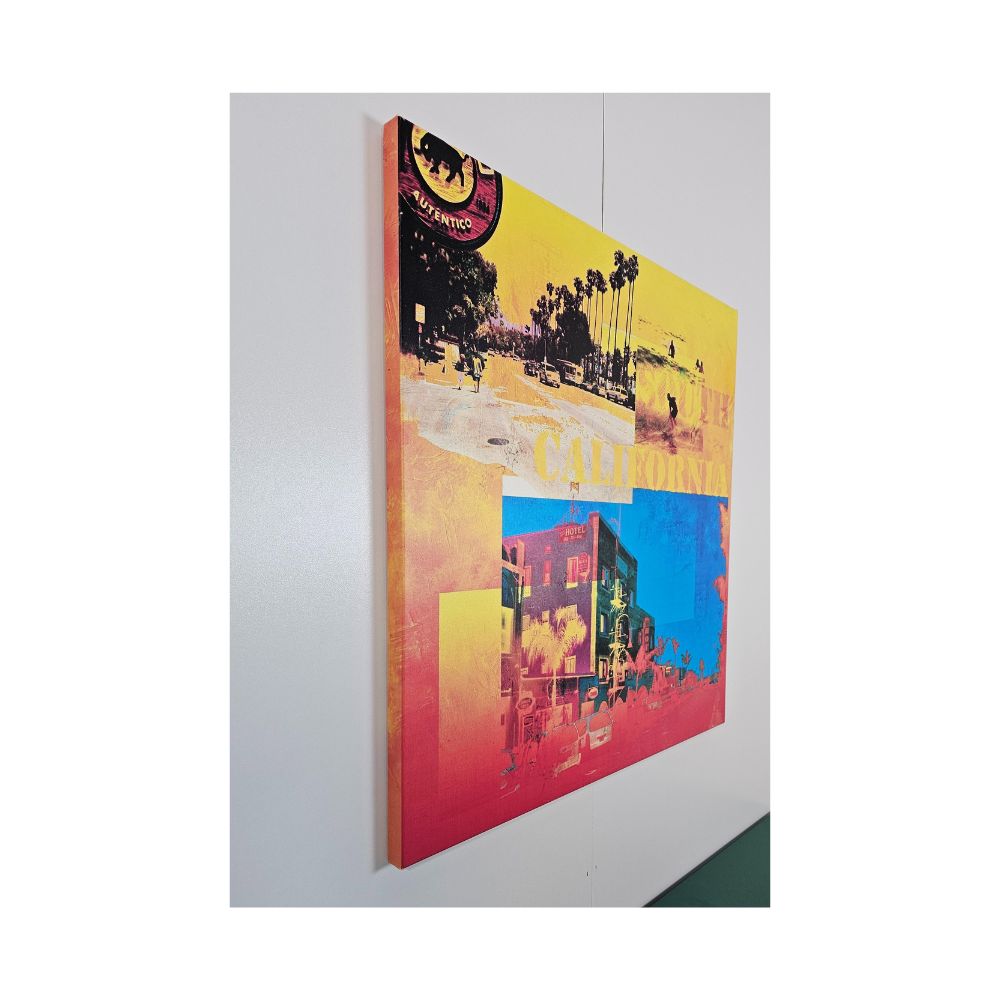 Bild South California Druck auf Leinwand