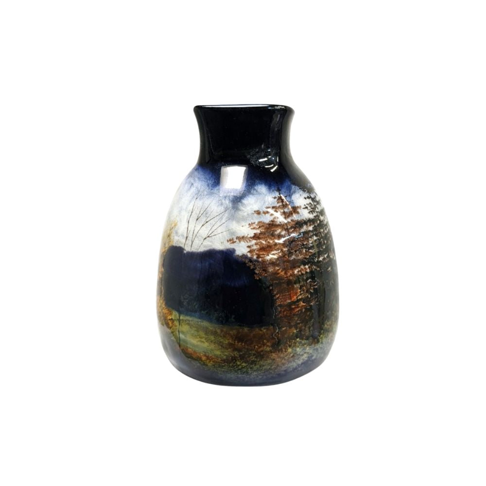Keramik Vase Schramberg Schwarzwald Motiv Nr. A03