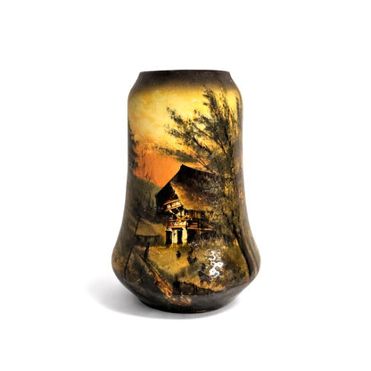 Keramik Vase Schramberg Schwarzwald Motiv Nr. A04