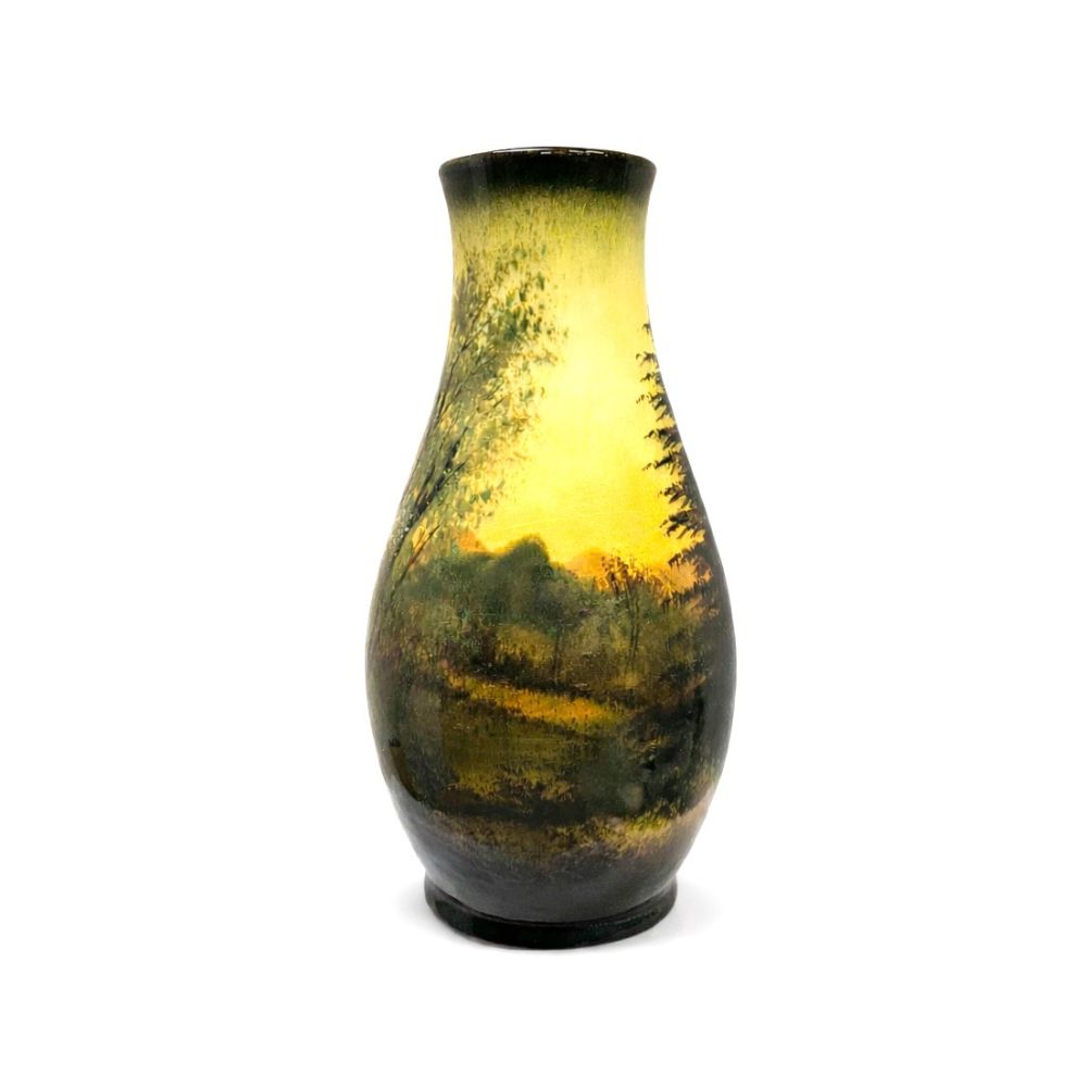 Keramik Vase Schramberg Schwarzwald Motiv Nr. A05