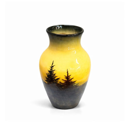 Keramik Vase Schramberg Schwarzwald Motiv Nr. A06