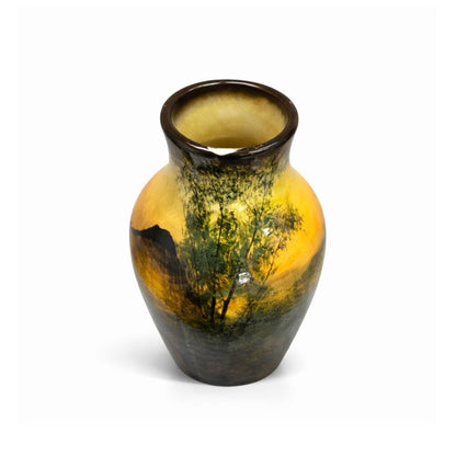 Keramik Vase Schramberg Schwarzwald Motiv Nr. A06