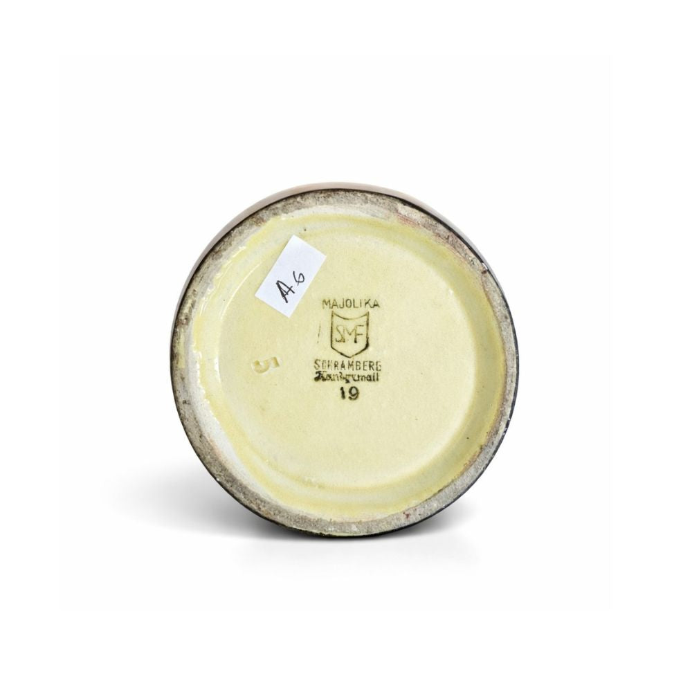 Keramik Vase Schramberg Schwarzwald Motiv Nr. A06