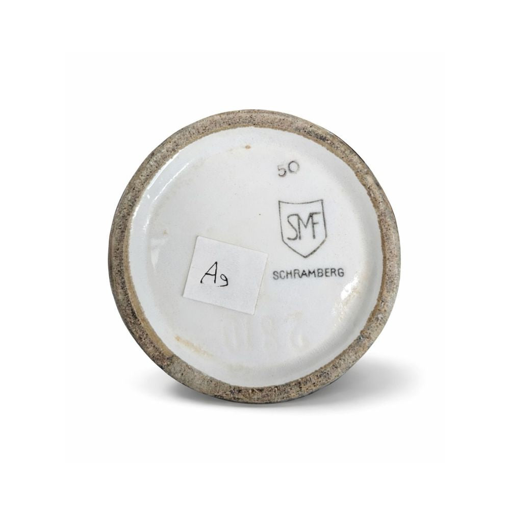 Keramik Vase Schramberg Schwarzwald Motiv Nr. A09