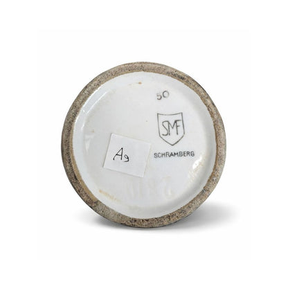 Keramik Vase Schramberg Schwarzwald Motiv Nr. A09