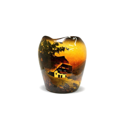 Keramik Vase Schramberg Schwarzwald Motiv Nr. A19