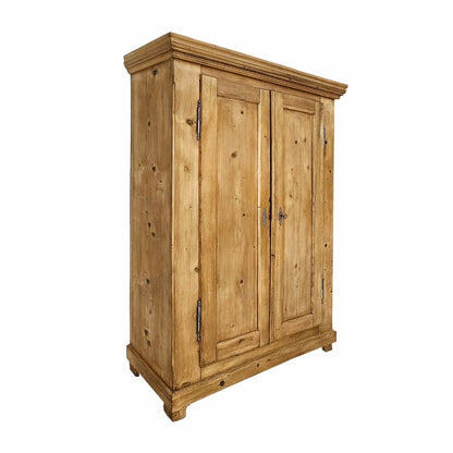 Spätbiedermeier-Schrank antik Tanne