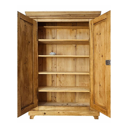 Spätbiedermeier-Schrank antik Tanne