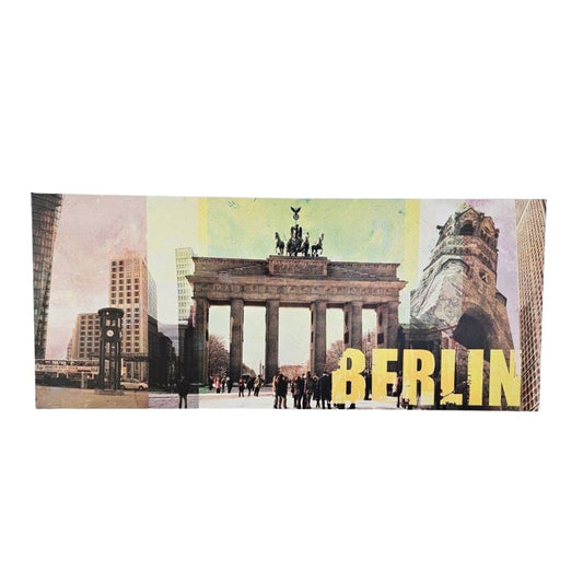 XXL Bild Berlin Skyline Druck auf Leinwand