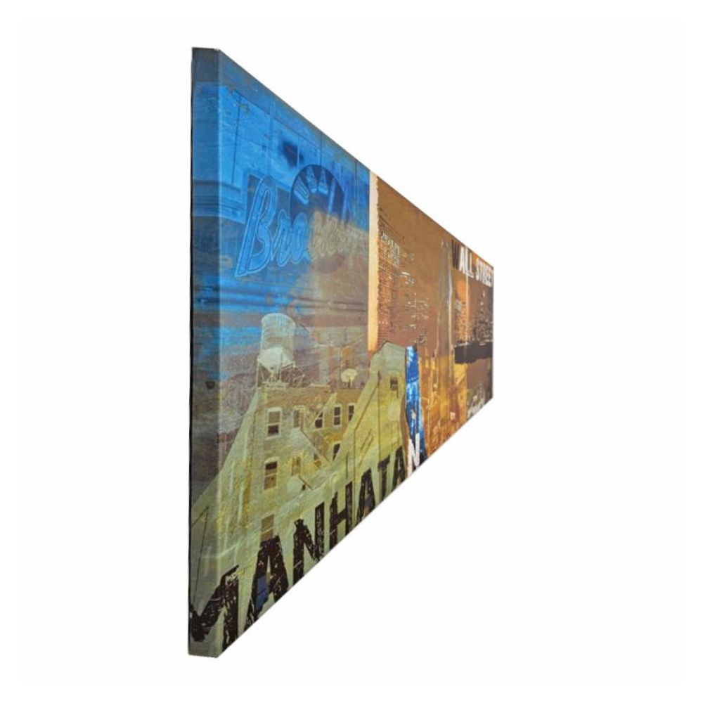 XXL Bild Wallstreet Druck auf Leinwand