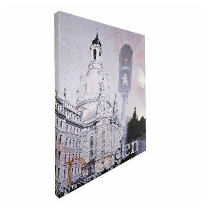 XXL Bild Dresden Druck auf Leinwand