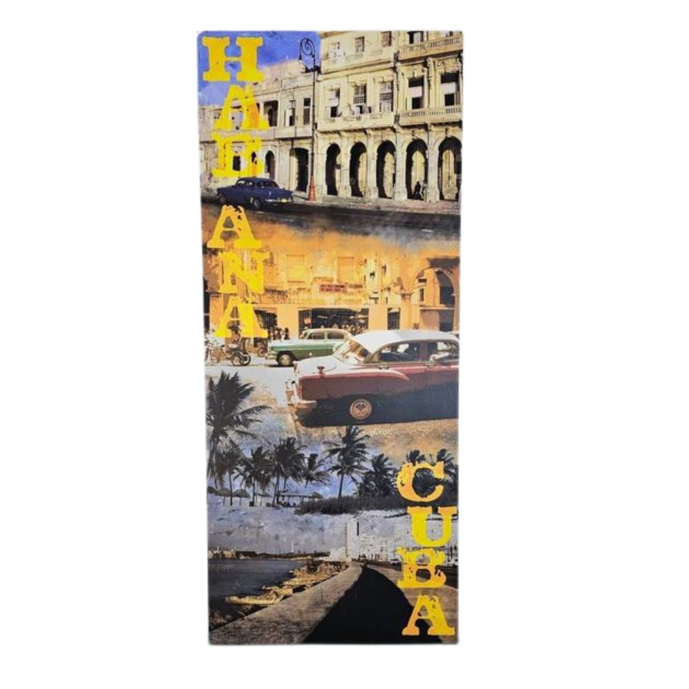Hoches Bild Havanna Druck auf Leinwand