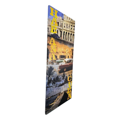 Hoches Bild Havanna Druck auf Leinwand