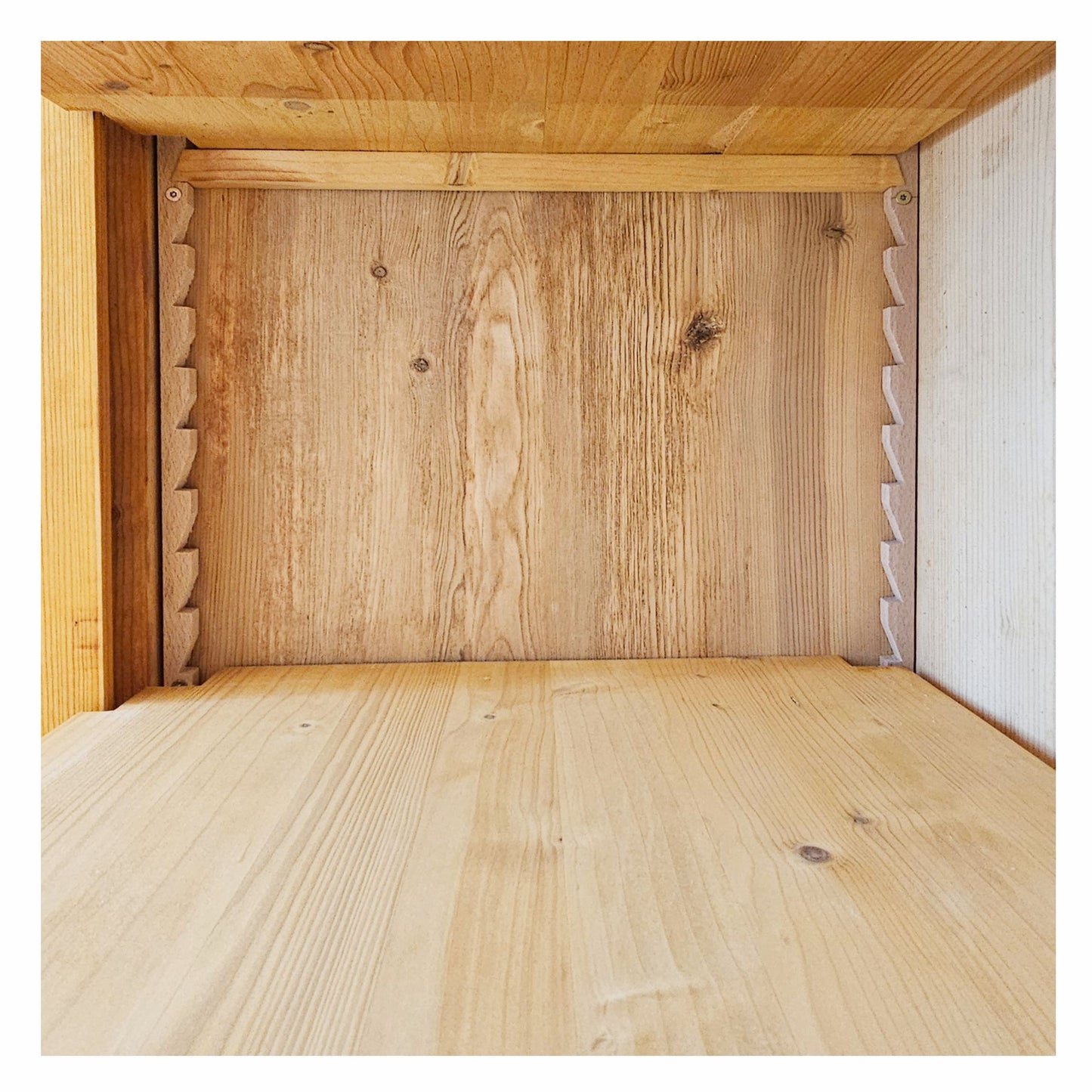 Kassettenschrank antik Tanne